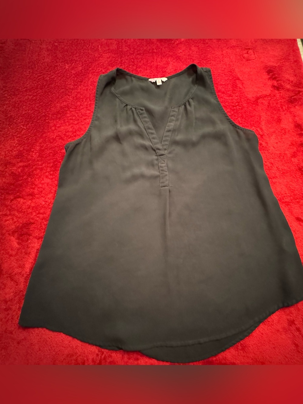 Candie's Black Sleeveless V-Neck Camisole
